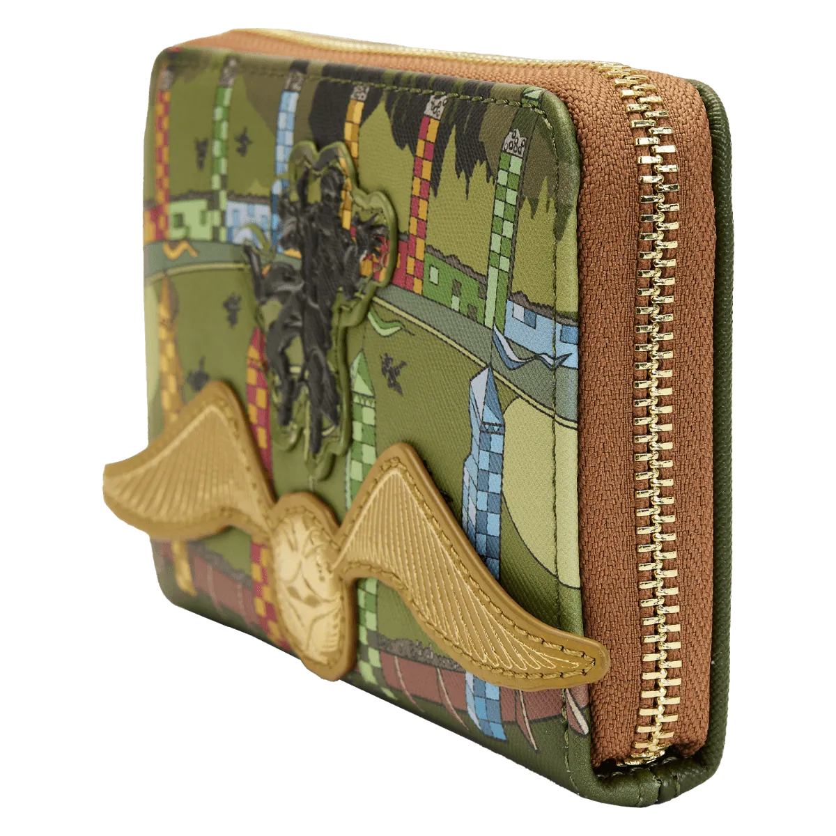 LOUHPWA0147 Harry Potter - Golden Snitch Zip Around Purse - Loungefly - Titan Pop Culture