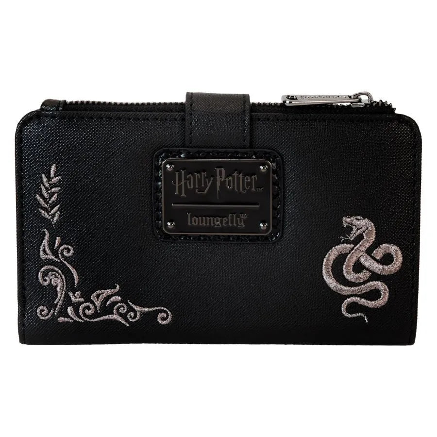 LOUHPWA0179 Harry Potter - Death Eater Mask Flap Wallet - Loungefly - Titan Pop Culture