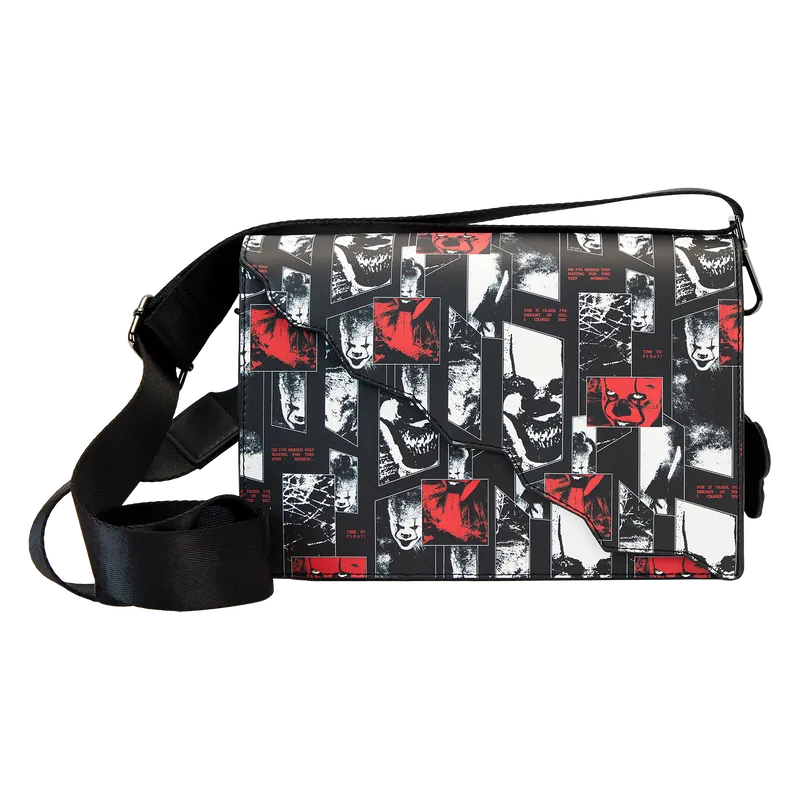 LOUITTB0009 I Heart Horror - IT (Pennywise) Crossbody Bag - Loungefly - Titan Pop Culture