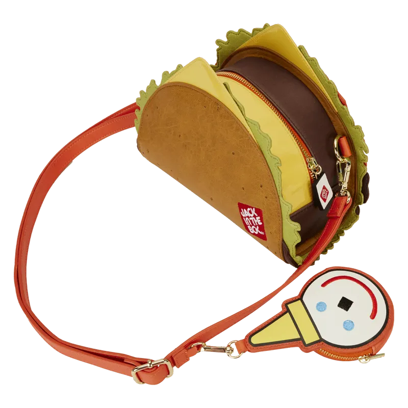 LOUJIBTB0001 Jack In The Box - Late Night Taco Crossbody - Loungefly - Titan Pop Culture