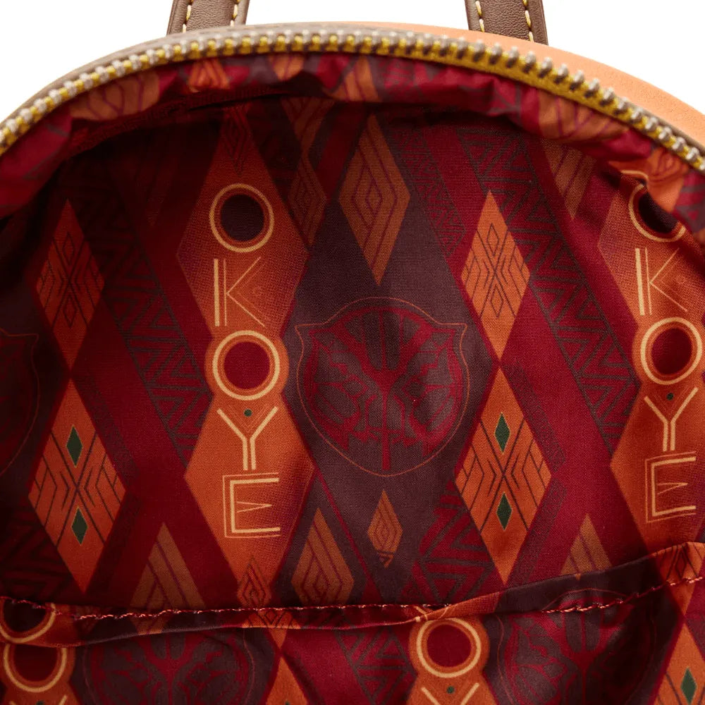 LOUMVBK0235 Black Panther 2: Wakanda Forever - Okoye Costume Mini Backpack - Loungefly - Titan Pop Culture