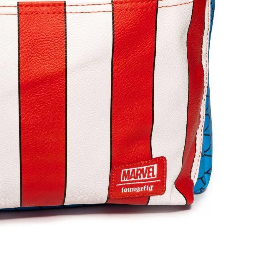 LOUMVBKS0002 Captain America - Costume Mini Backpack with Pin - Loungefly - Titan Pop Culture