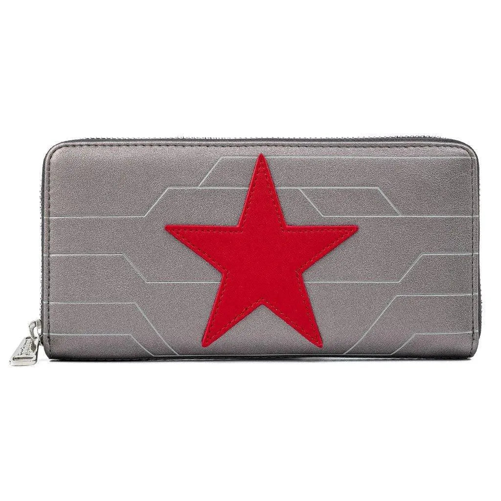 LOUMVWA0135 Marvel Winter Soldier Cosplay Wallet - Loungefly - Titan Pop Culture