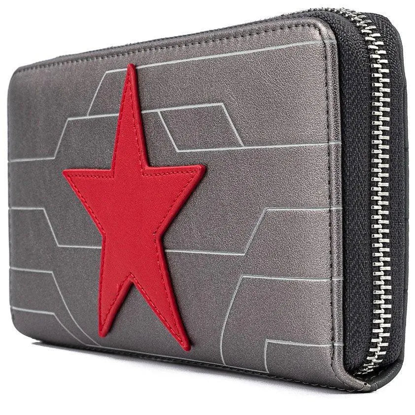 LOUMVWA0135 Marvel Winter Soldier Cosplay Wallet - Loungefly - Titan Pop Culture