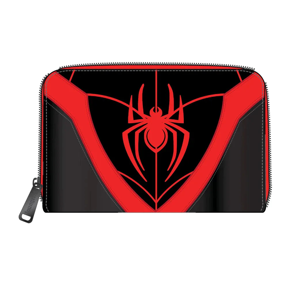 LOUMVWA0173 Marvel Comics - Spider-Man Miles Morales Costume Zip Purse - Loungefly - Titan Pop Culture