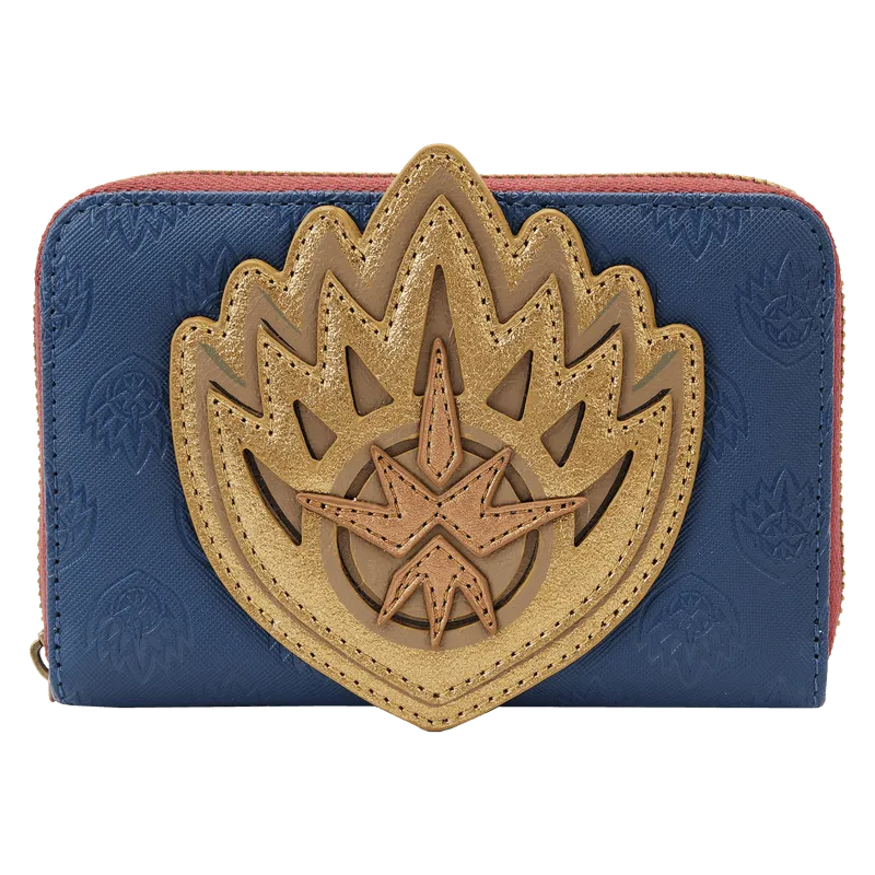 LOUMVWA0203 Guardians of the Galaxy Vol 3 - Ravager Badge Zip Wallet - Loungefly - Titan Pop Culture