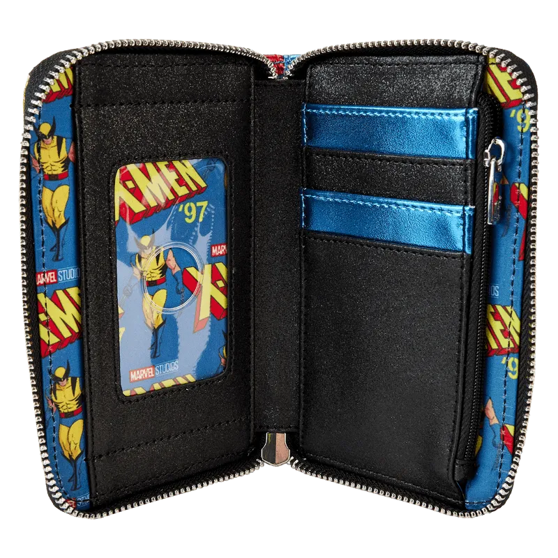 LOUMVWA0211 Marvel Comics - Wolverine Cosplay Zip Wallet - Loungefly - Titan Pop Culture