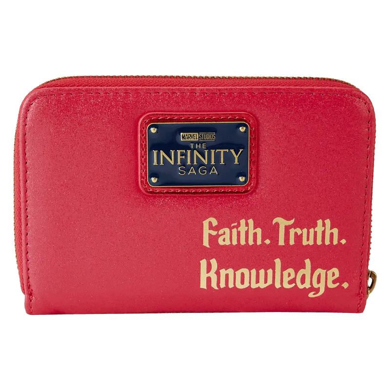 LOUMVWA0214 Marvel - Metallic Doctor Strange Cosplay Zip Around Wallet - Loungefly - Titan Pop Culture