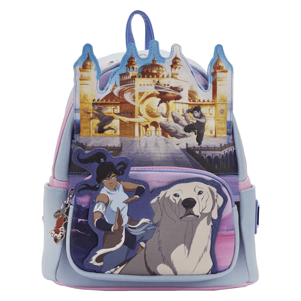 LOUNICBK0043 Legend of Korra - Team Korra Mini Backpack - Loungefly - Titan Pop Culture