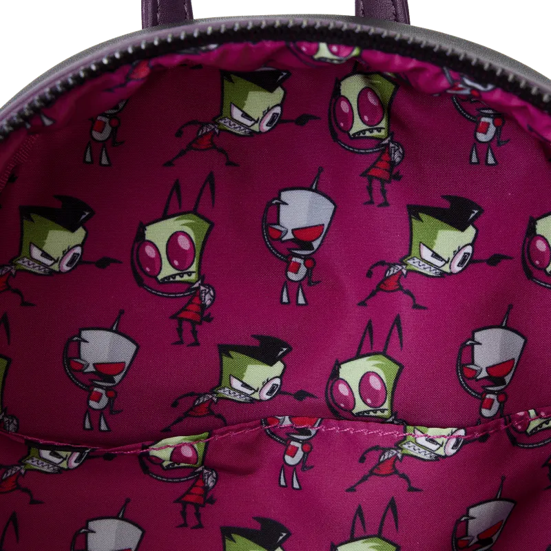 LOUNICBK0077 Invader Zim - Secret Lair Mini Backpack - Loungefly - Titan Pop Culture