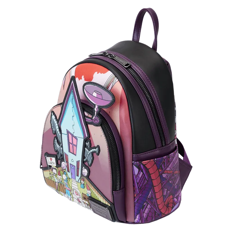 LOUNICBK0077 Invader Zim - Secret Lair Mini Backpack - Loungefly - Titan Pop Culture