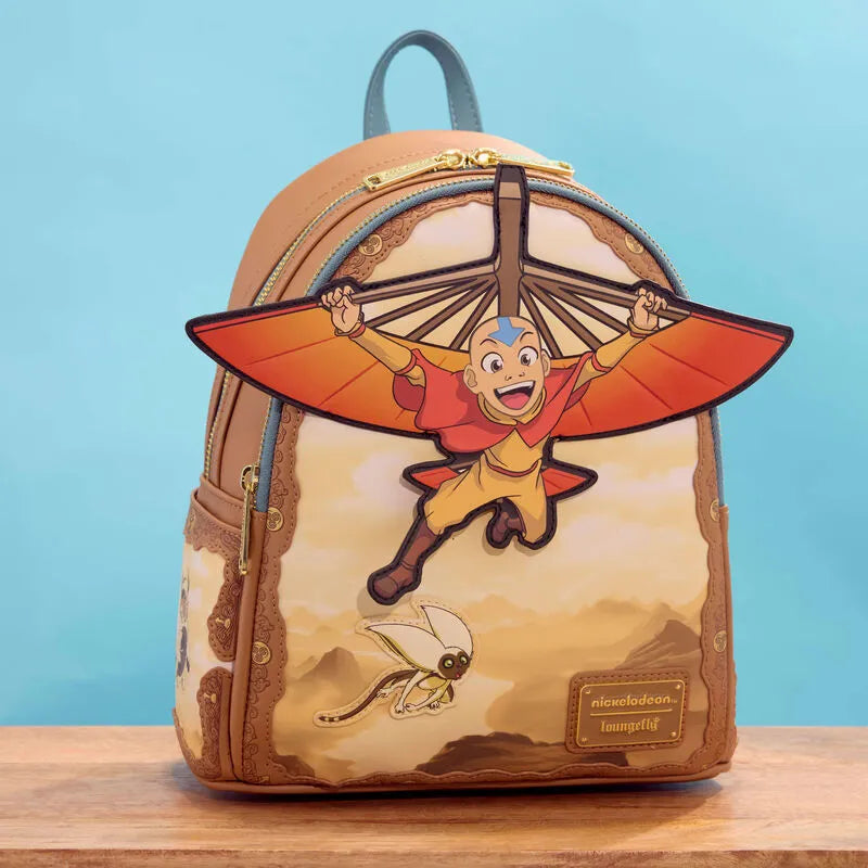 LOUNICBK0106 Avatar: The Last Airbender - Aang Gliding Mini Backpack - Loungefly - Titan Pop Culture