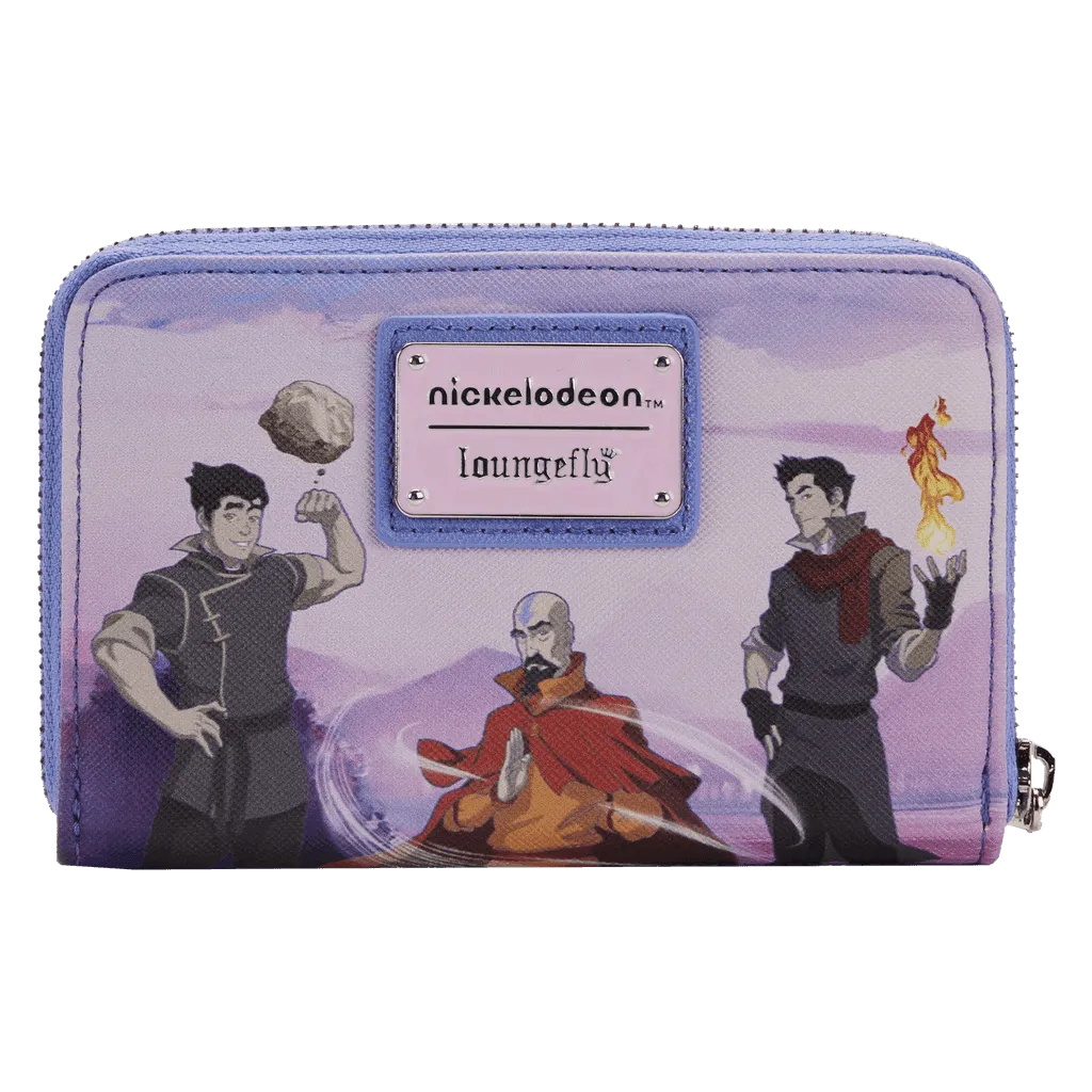 LOUNICWA0019 Legend of Korra - Team Korra Zip Purse - Loungefly - Titan Pop Culture