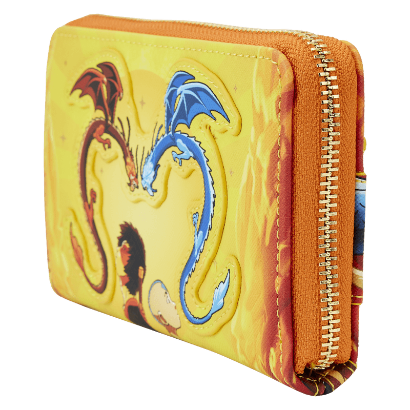 LOUNICWA0035 Avatar: The Last Airbender - The Fire Dance Zip Around Wallet - Loungefly - Titan Pop Culture