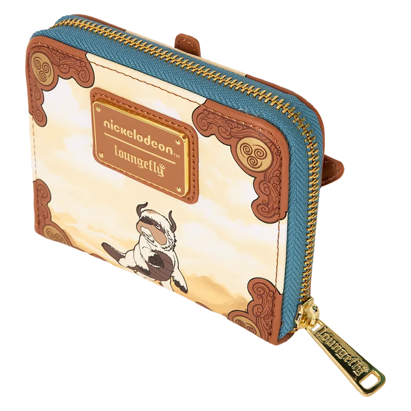 LOUNICWA0053 Avatar: The Last Airbender - Aang Gliding Zip Around Wallet - Loungefly - Titan Pop Culture
