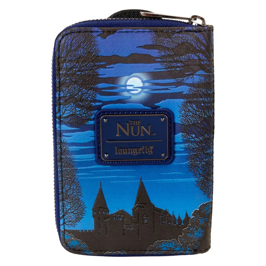 LOUNUNWA0001 The Nun - The Nun Cosplay Glow Zip Around Wallet - Loungefly - Titan Pop Culture