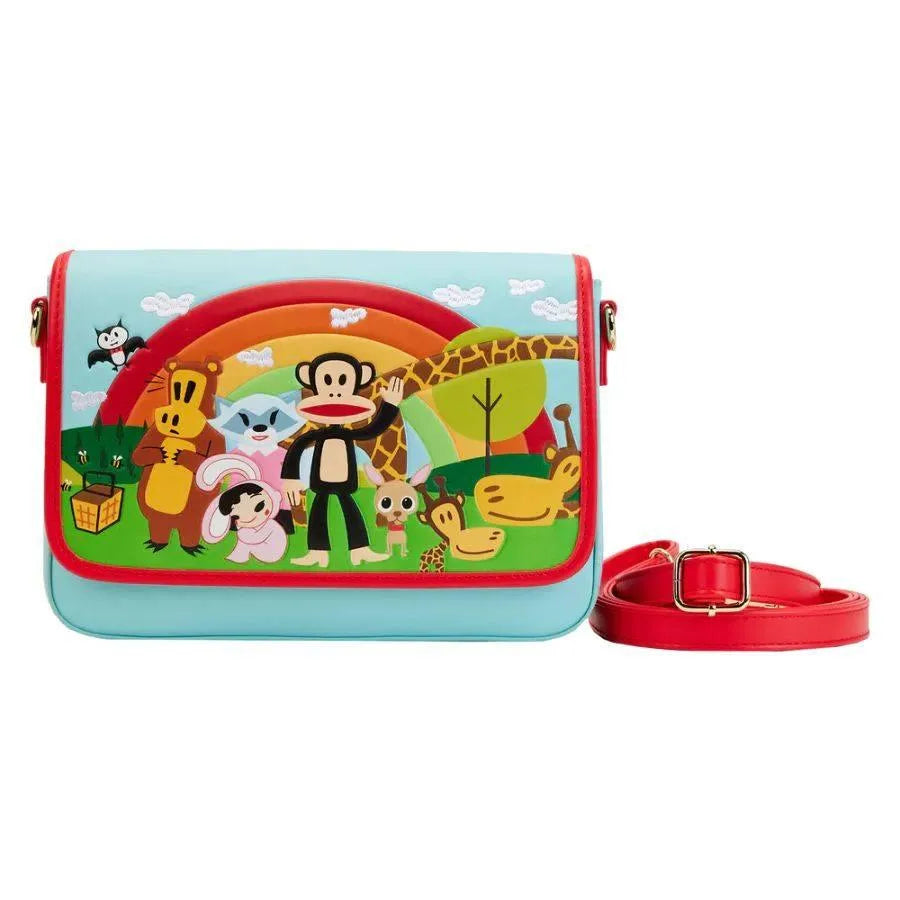 LOUPFTB0023 Paul Frank - Rainbow Group Crossbody - Loungefly - Titan Pop Culture