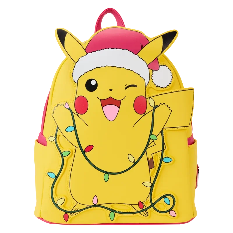 LOUPMBK0301 Pokemon - Holiday Pikachu Mini Backpack - Loungefly - Titan Pop Culture