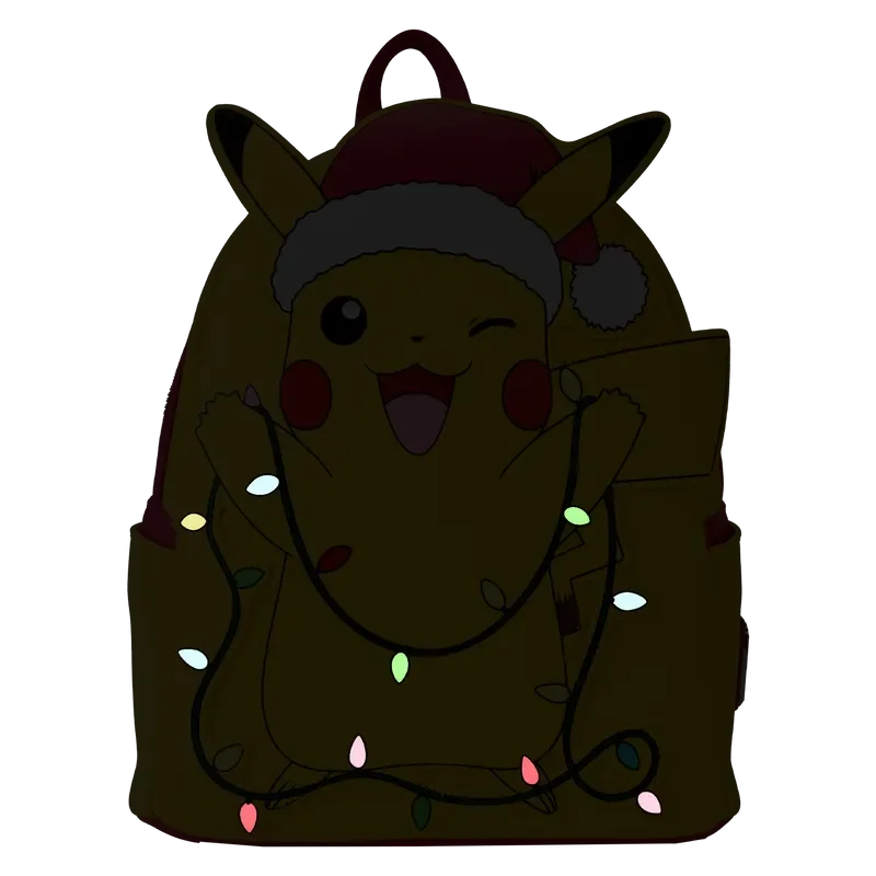 LOUPMBK0301 Pokemon - Holiday Pikachu Mini Backpack - Loungefly - Titan Pop Culture