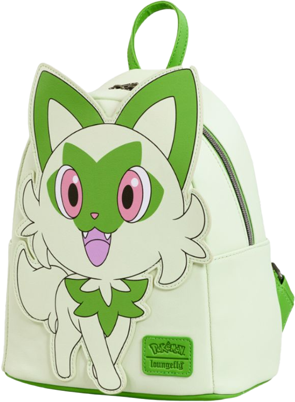 Pokemon - Sprigatito Figural Collection Mini Backpack