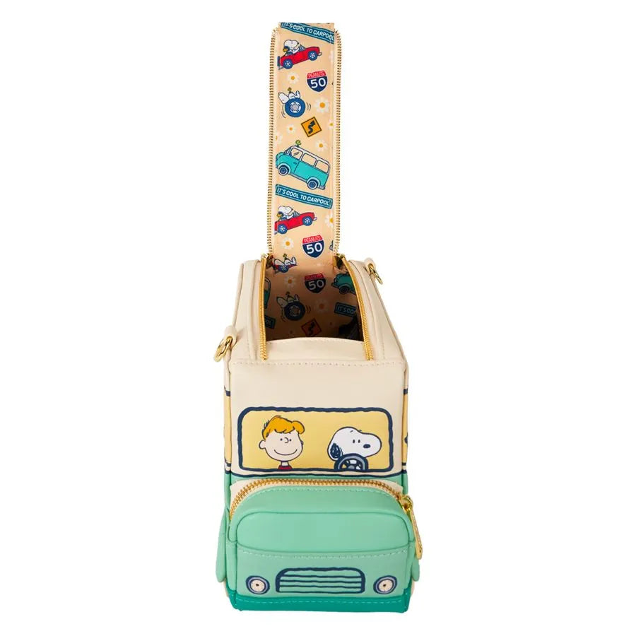 LOUPNTB0023 Peanuts - Road Trip Bus Crossbody Bag - Loungefly - Titan Pop Culture
