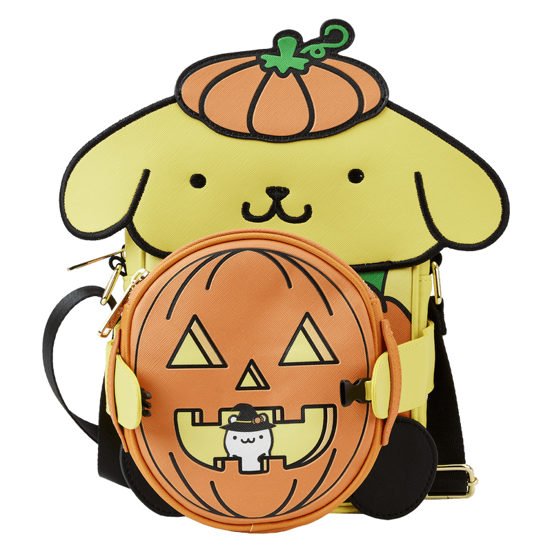 LOUSANTB1692 Sanrio - Pompompurin Halloween Crossbuddies Crossbody Bag - Loungefly - Titan Pop Culture