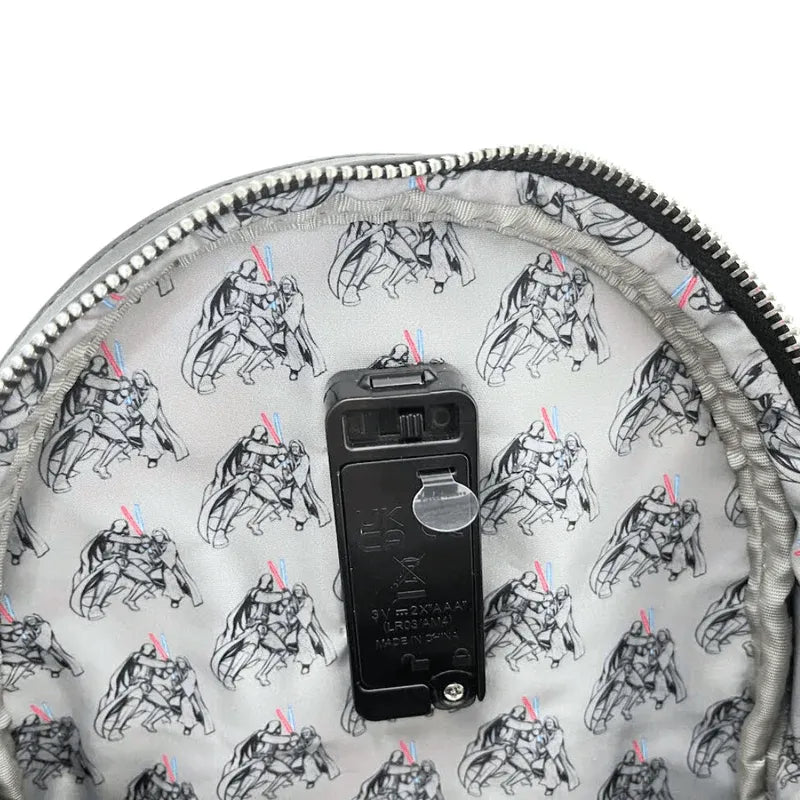 LOUSTBK0383 Star Wars - Darth Vader & Obi-Wan Light-Up US Exclusive Mini Backpack [RS] - Loungefly - Titan Pop Culture