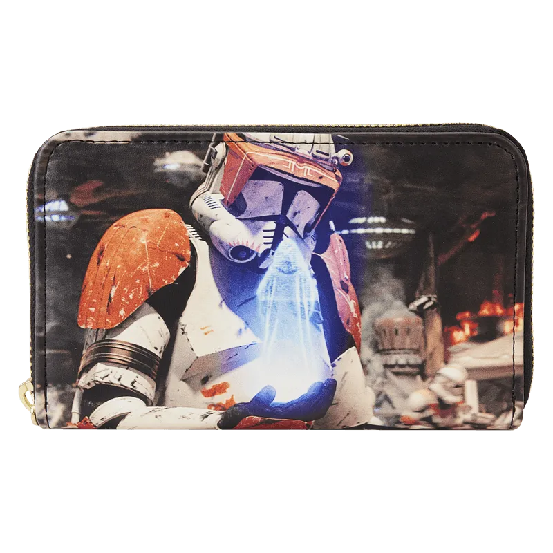 LOUSTWA0241 Star Wars Episode 3: Revenge of the Sith - Scene Zip Around Wallet - Loungefly - Titan Pop Culture