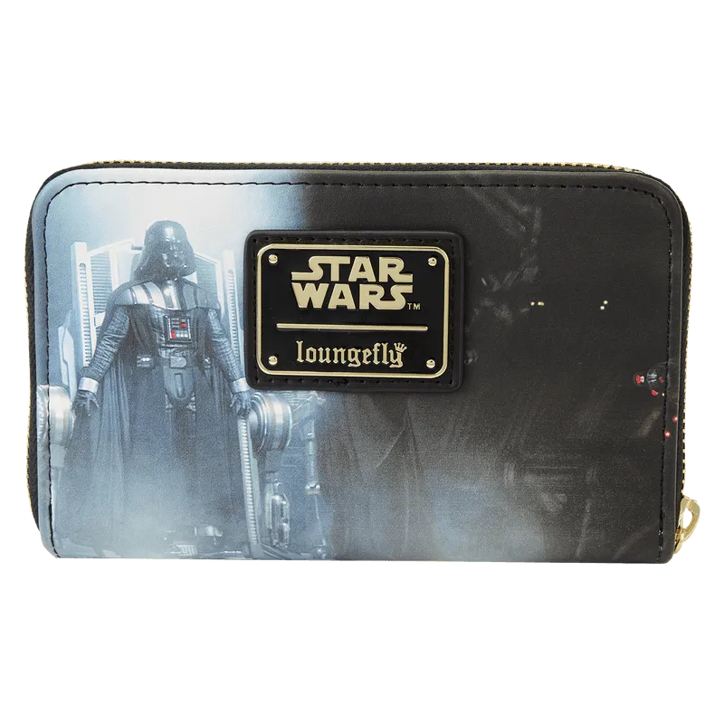 LOUSTWA0241 Star Wars Episode 3: Revenge of the Sith - Scene Zip Around Wallet - Loungefly - Titan Pop Culture
