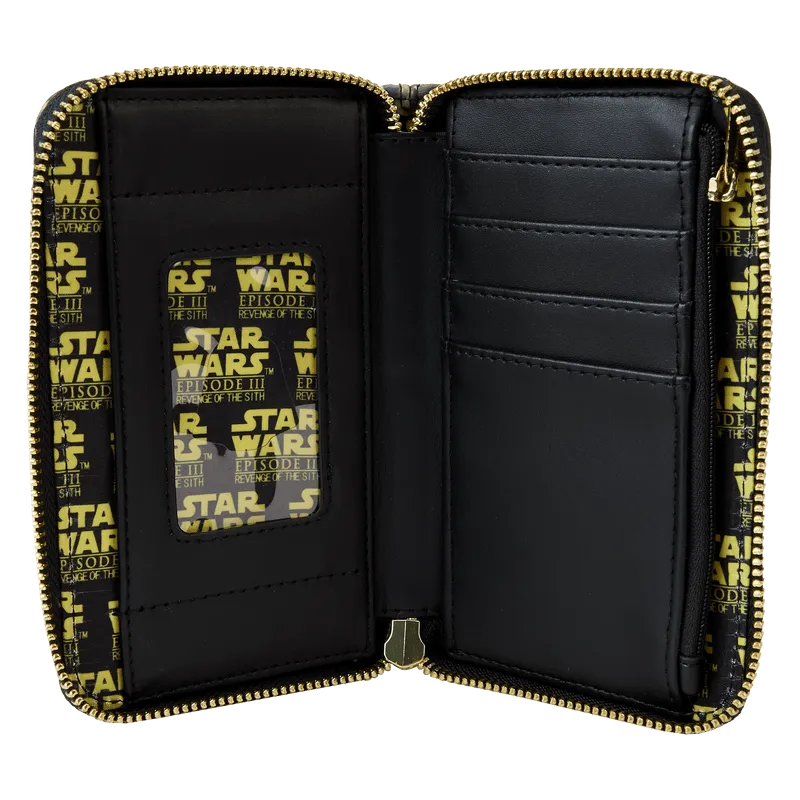 LOUSTWA0241 Star Wars Episode 3: Revenge of the Sith - Scene Zip Around Wallet - Loungefly - Titan Pop Culture