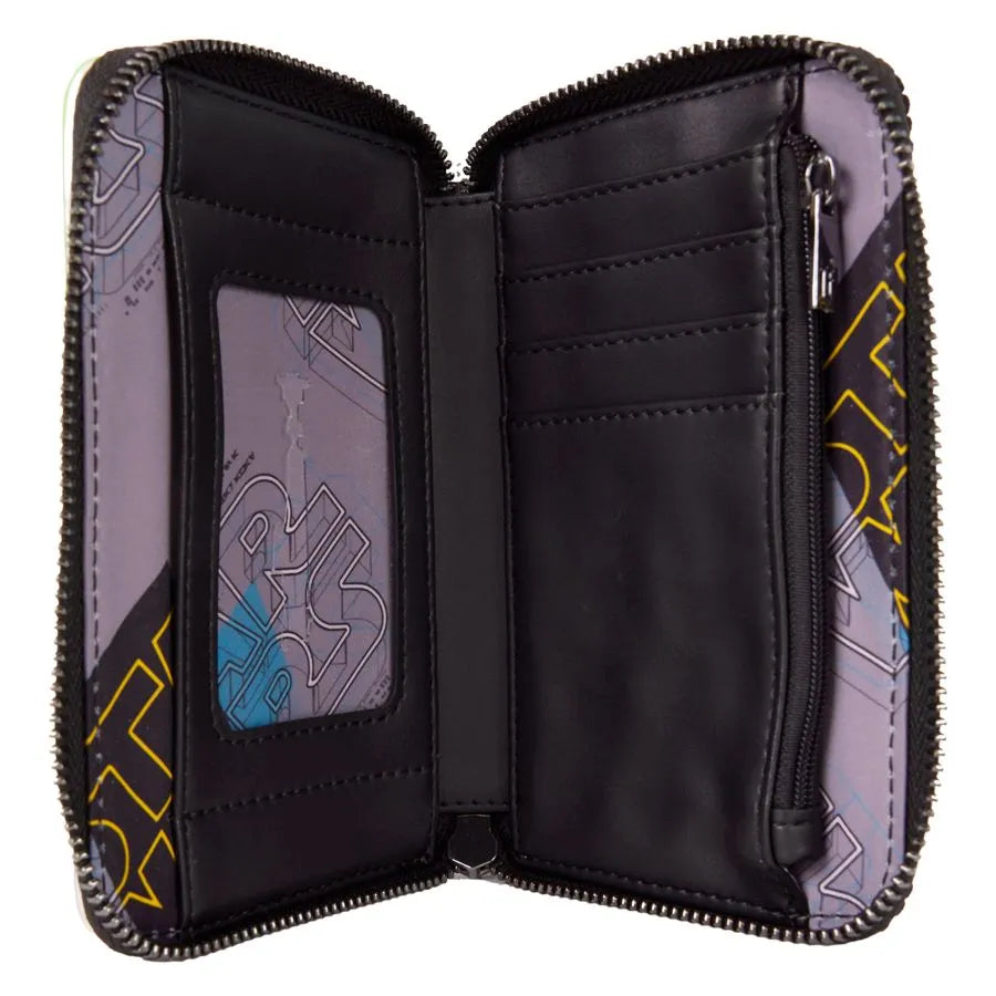 LOUSTWA0275 Star Wars: The Power of the Force - Zip Around Wallet - Loungefly - Titan Pop Culture