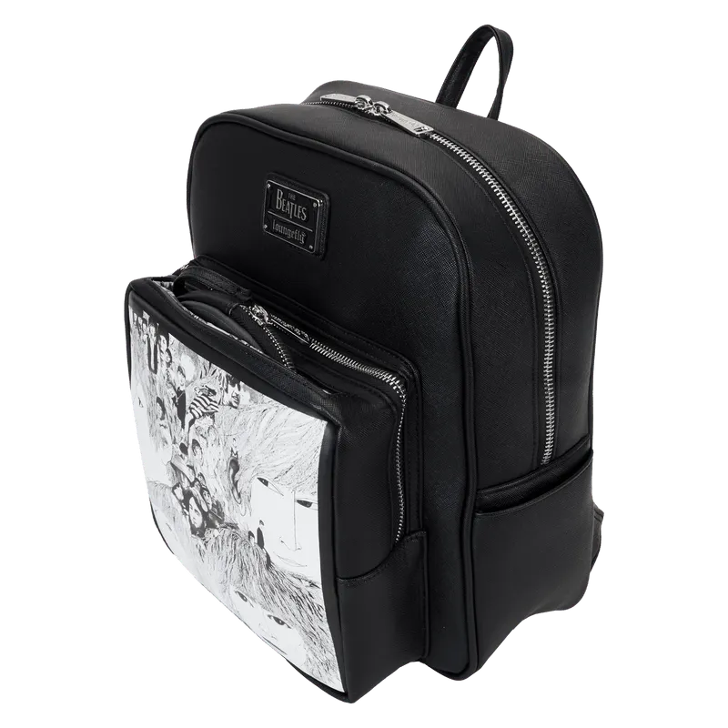 LOUTBLBK0009 The Beatles - Revolver Album With Record Pouch Mini Backpack - Loungefly - Titan Pop Culture