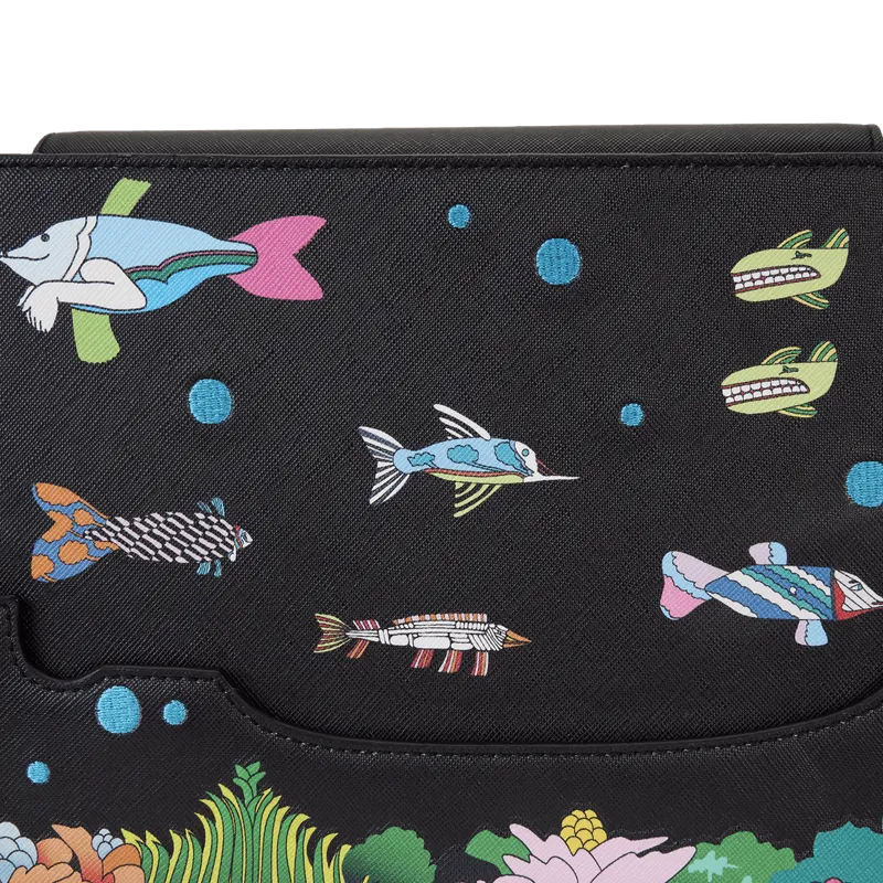 LOUTBLTB0009 The Beatles - Yellow Sub Flap Pocket Crossbody - Loungefly - Titan Pop Culture