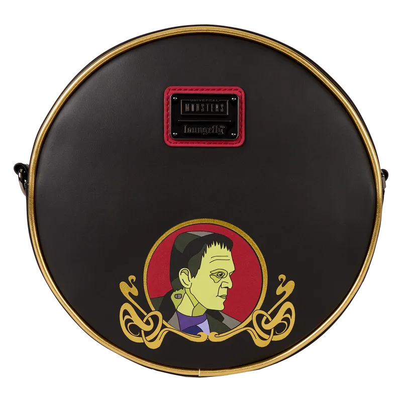 LOUUMTB0009 Universal Monsters - The Bride of Frankenstein Stained Glass Crossbody Bag - Loungefly - Titan Pop Culture