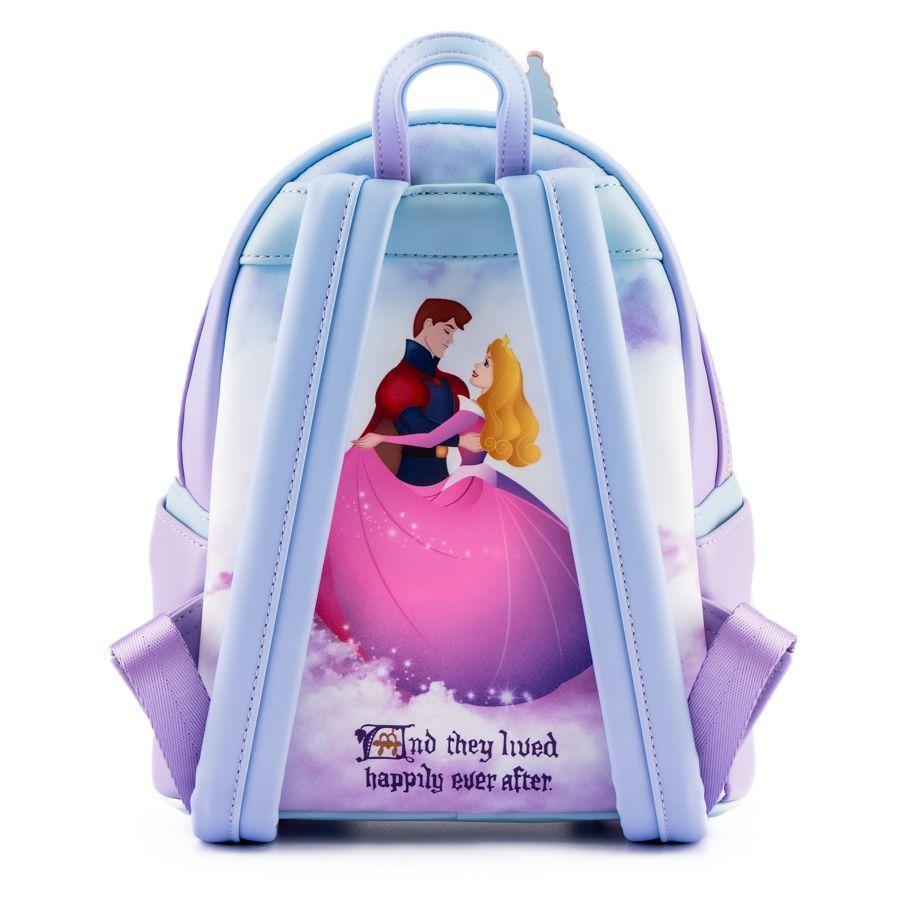 LOUWDBK2069 Sleeping Beauty - Castle Mini Backpack - Loungefly - Titan Pop Culture