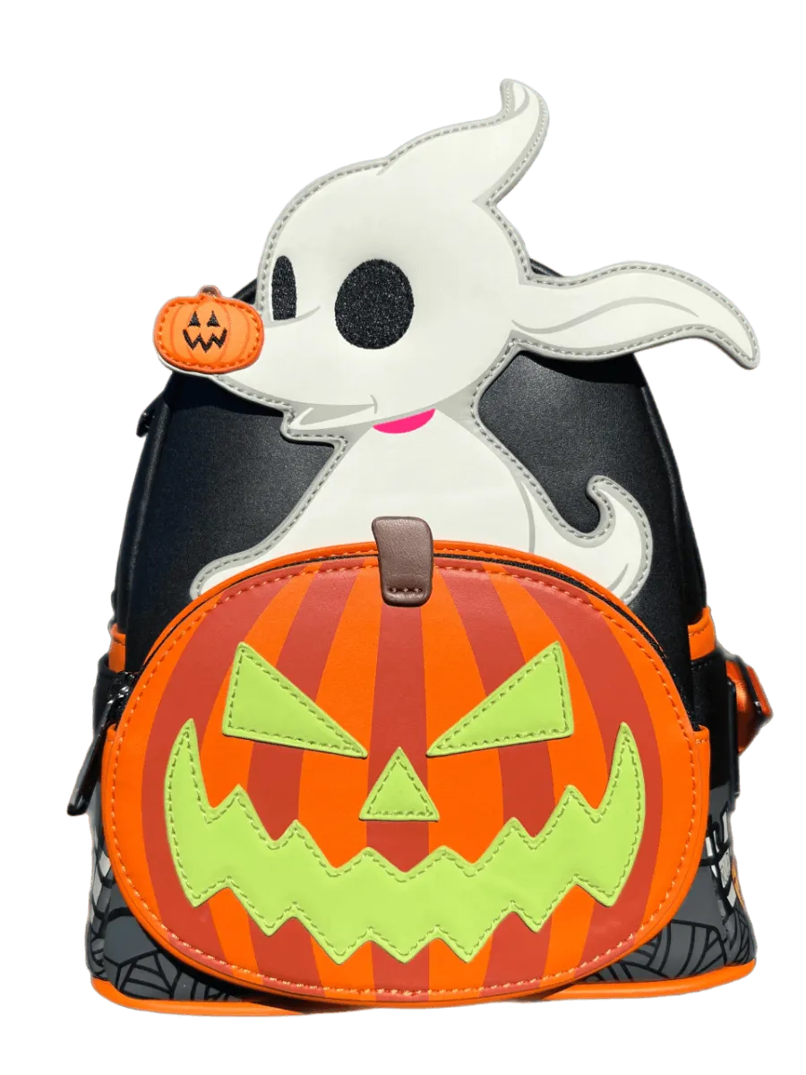 LOUWDBK2812 The Nightmare Before Christmas - Zero Pumpkin US Exclusive Backpack [RS] - Loungefly - Titan Pop Culture