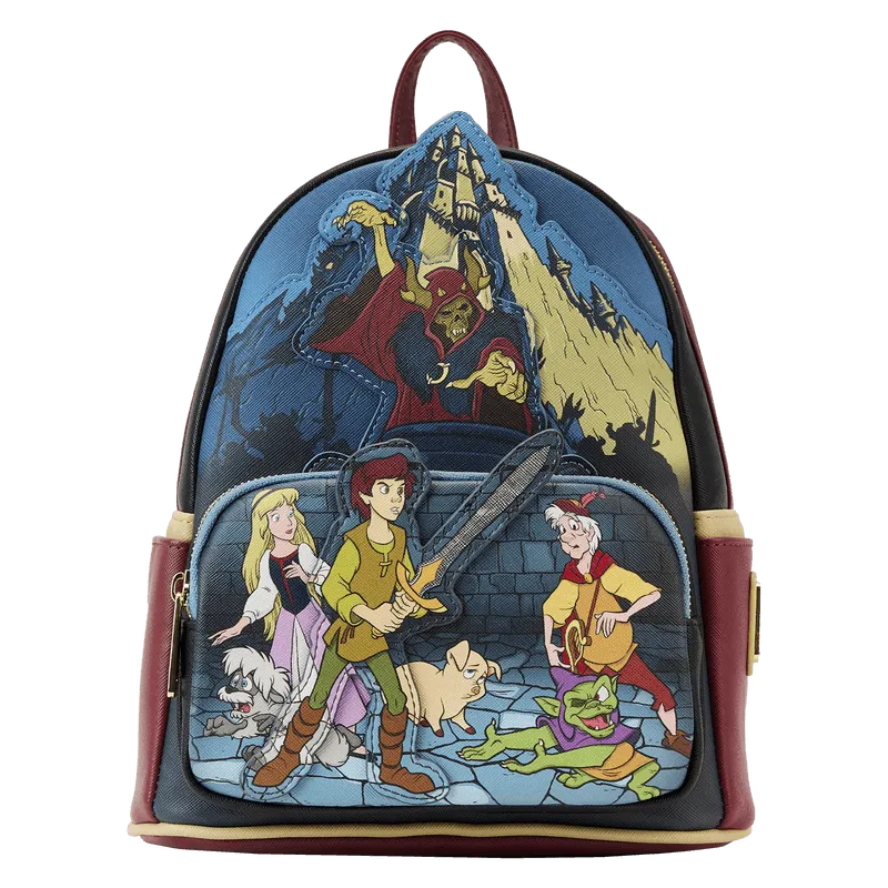 LOUWDBK3075 Disney - The Black Cauldron Mini Backpack - Loungefly - Titan Pop Culture