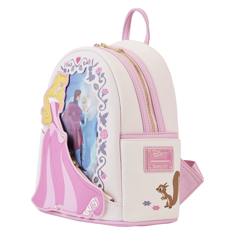 LOUWDBK3210 Sleeping Beauty - Princess Lenticular Mini Backpack - Loungefly - Titan Pop Culture