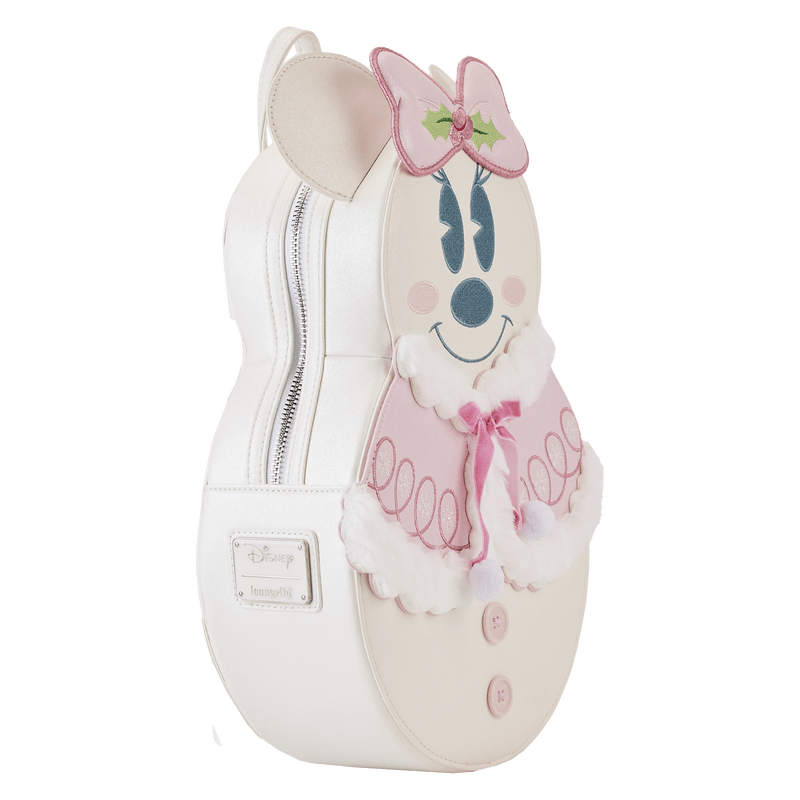 LOUWDBK3374 Disney - Minnie Mouse Pastel Snowman Mini Backpack - Loungefly - Titan Pop Culture