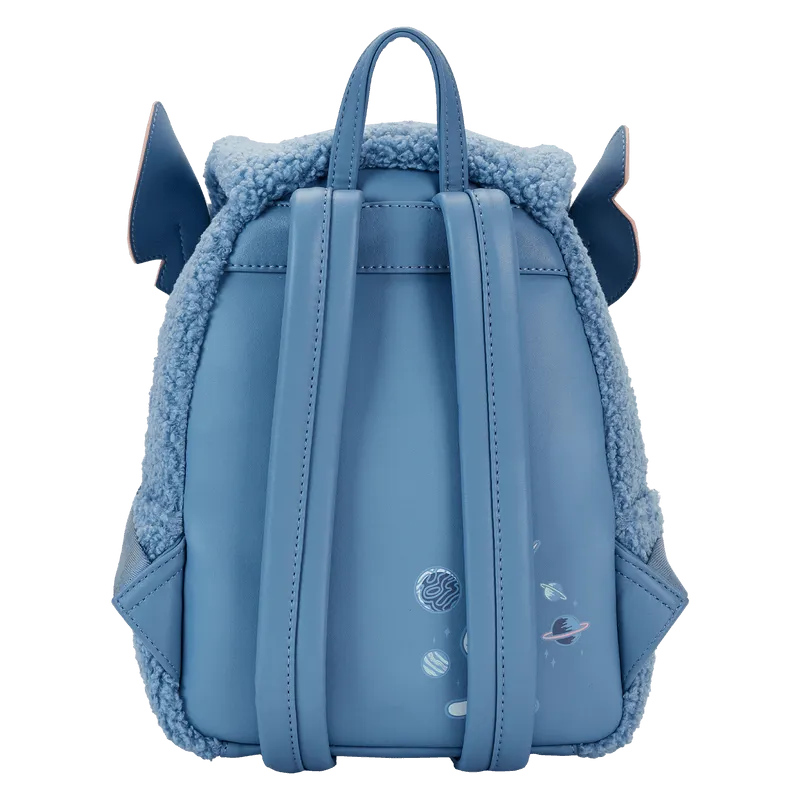 LOUWDBK3401 Lilo & Stitch - Plush Sherpa Cosplay Mini Backpack - Loungefly - Titan Pop Culture