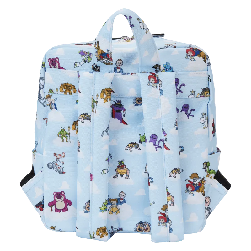 LOUWDBK3575 Toy Story - Movie Collab AOP Nylon Mini Backpack - Loungefly - Titan Pop Culture