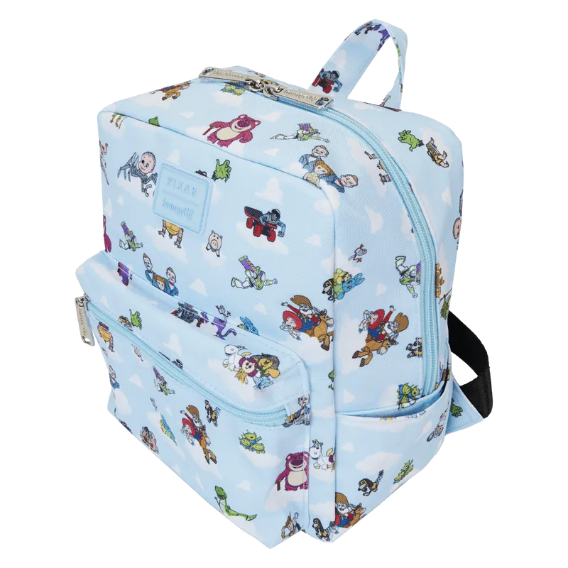 LOUWDBK3575 Toy Story - Movie Collab AOP Nylon Mini Backpack - Loungefly - Titan Pop Culture