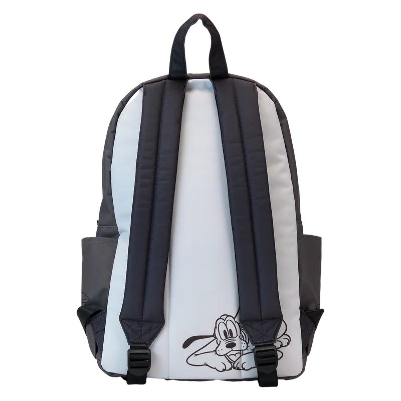 LOUWDBK3904 Mickey & Friends - Canvas & Nylon Full-Size Backpack - Loungefly - Titan Pop Culture