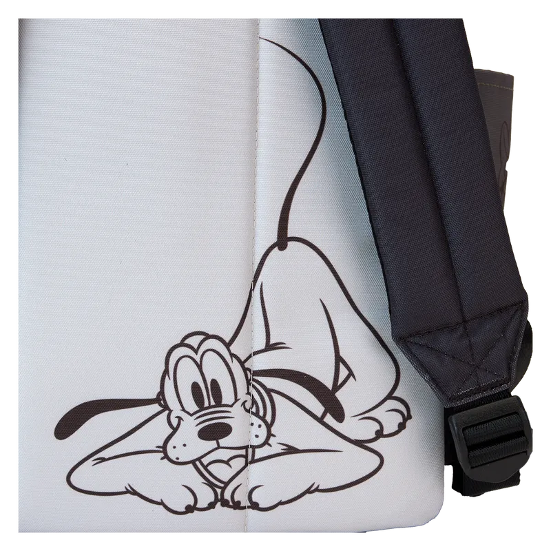 LOUWDBK3904 Mickey & Friends - Canvas & Nylon Full-Size Backpack - Loungefly - Titan Pop Culture