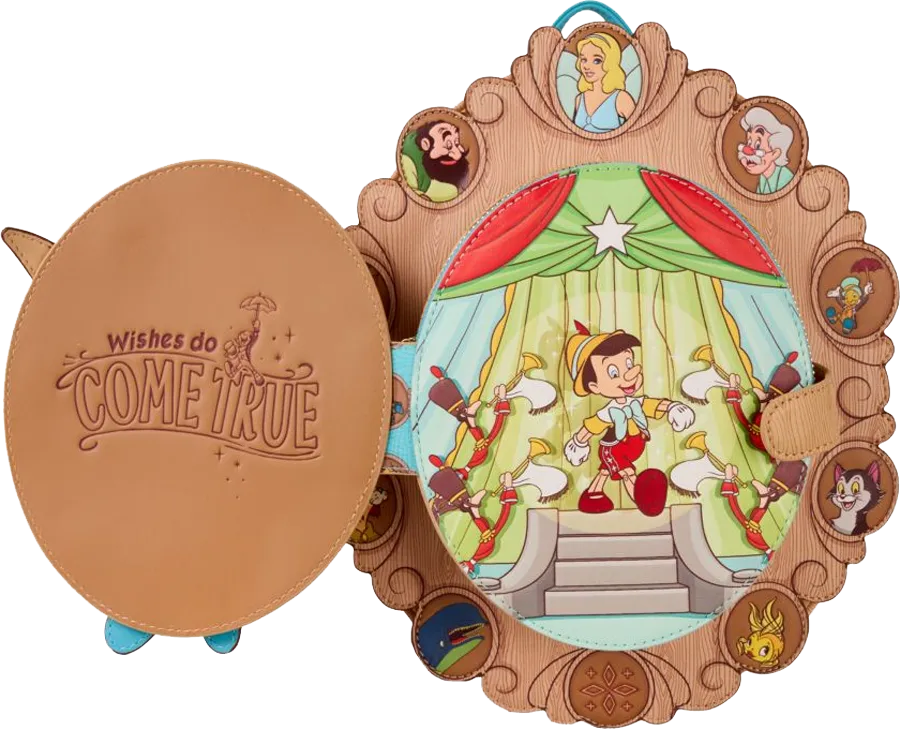 LOUWDBK4030 Pinocchio - Cameo Mini Backpack - Loungefly - Titan Pop Culture
