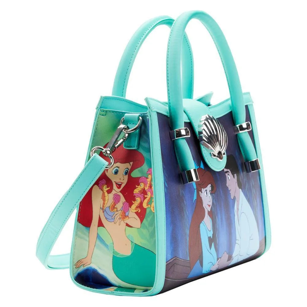 LOUWDTB2585 The Little Mermaid (1989) - Princess Scenes Crossbody - Loungefly - Titan Pop Culture