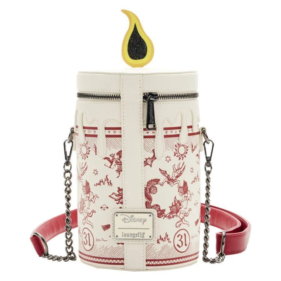 LOUWDTB2603 Hocus Pocus - Black Flame Candle Glow Crossbody Bag - Loungefly - Titan Pop Culture