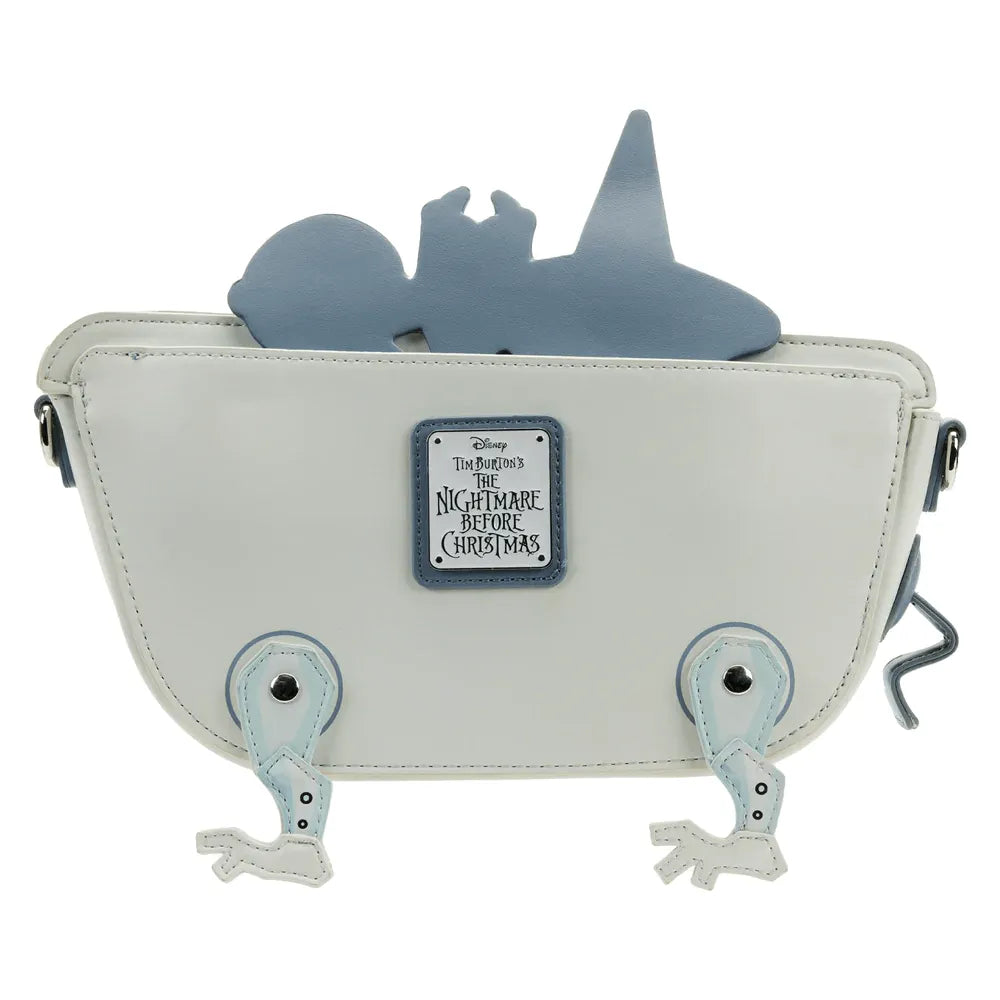 LOUWDTB2610 The Nightmare Before Christmas - Lock Shock Barrel Bathtub Glow Crossbody Bag - Loungefly - Titan Pop Culture