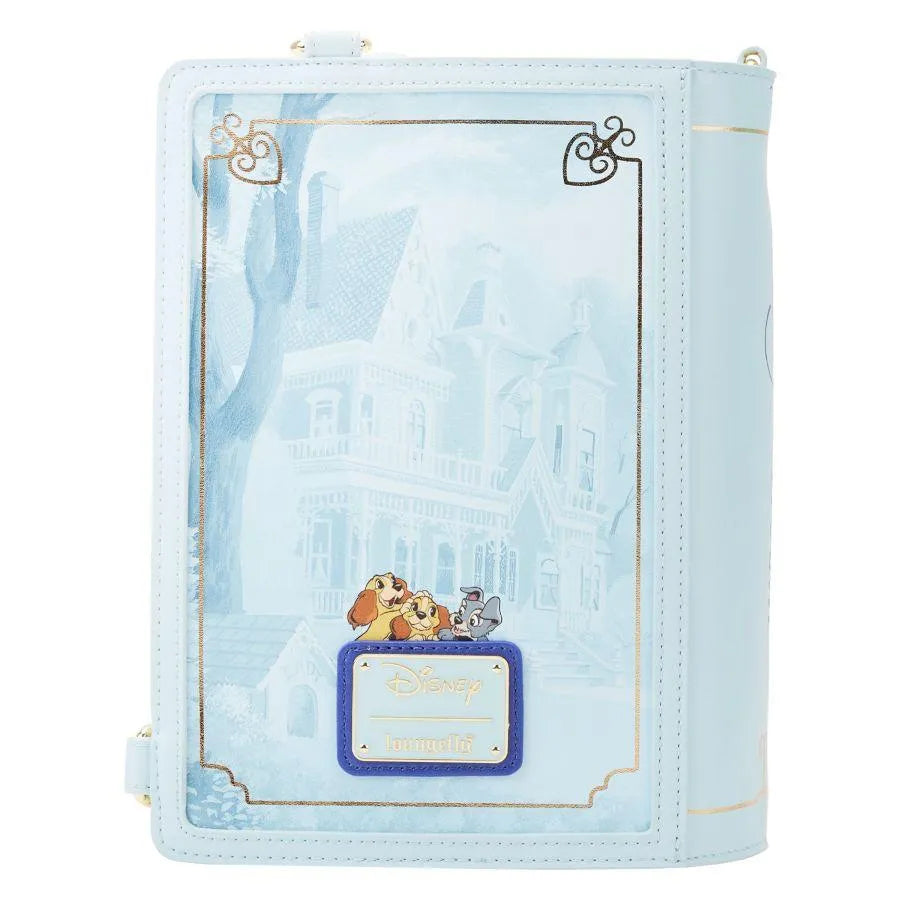 LOUWDTB2738 Lady and the Tramp - Book Convertible Crossbody - Loungefly - Titan Pop Culture
