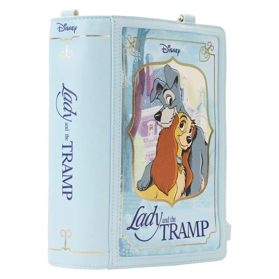 LOUWDTB2738 Lady and the Tramp - Book Convertible Crossbody - Loungefly - Titan Pop Culture
